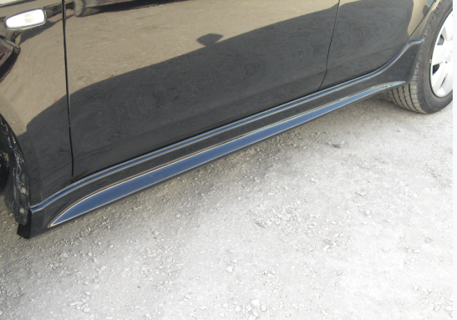 Накладки на пороги "2.0" для Mitsubishi Lancer X (2007-2016) купить недорого с доставкой в Владимир